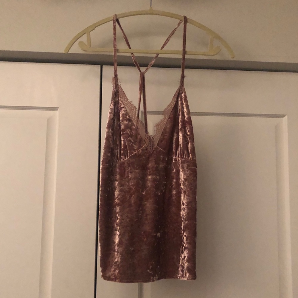 Velvet cami